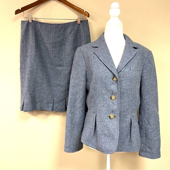 Talbots wool jacket and skirt suit.  Size 12P - Picture 1 of 8